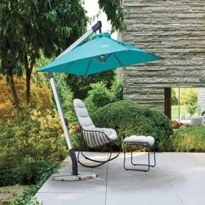 Outdoor Beach Courtyard Sunshade Single Top Heavy Cantilever Umbrella