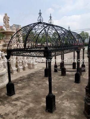 Well Made Cast Iron Gazebo for Garden Decoration