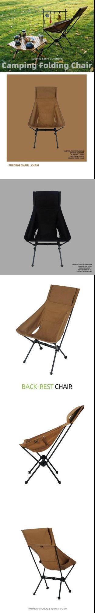 Jetshark Outdoor Hot Selling Telescopic Portable Durable Camping Ultra Light Fishing Combination Folding Chair