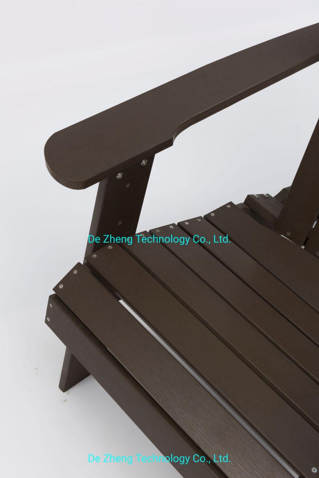 Folding Adirondack Chair Patio Outdoor Chairs Hdps Plastic Resin Deck Chair Painted Weather Resistant for Deck Garden Backyard & Lawn Furniture