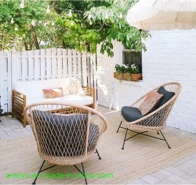 High Quality Light Luxury PE Wicker Outdoor Modern Rattan Chair