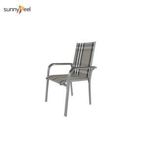 Home Backyard Pation Textilene Dining Chair