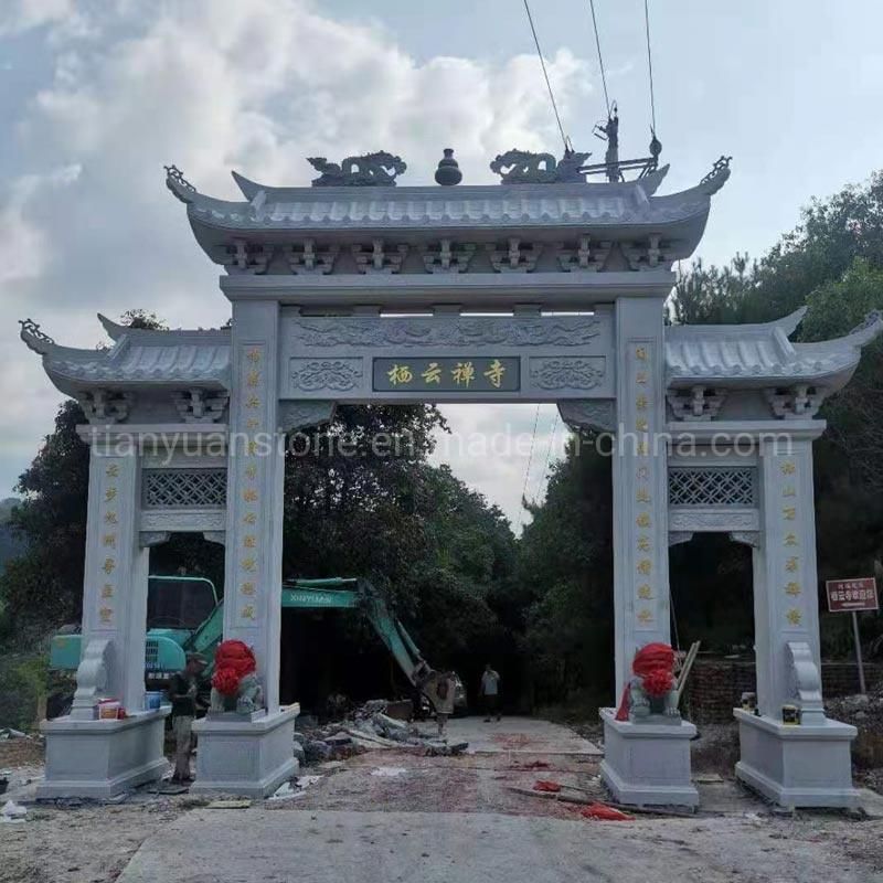 Natural Stone Customized Marble Granite Arch Bridge for Garden Decor