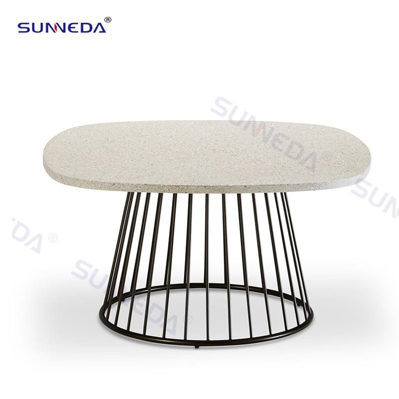 Modern Luxury Sintered Coffee Table Courtyard Leisure Sofa Chair