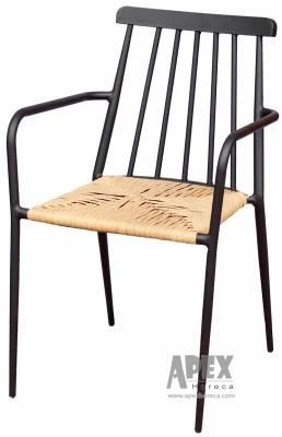 Outdoor Furniture Restaurant Resorts Garden Patio Wicker Rope Chair
