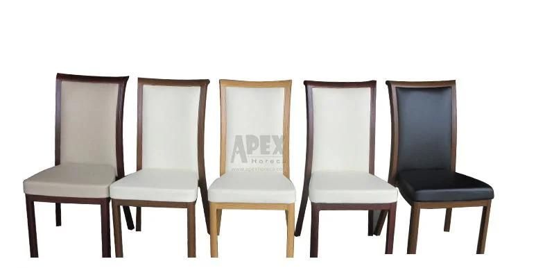 Upholstered Aluminum Banquet Hall Dining Chair