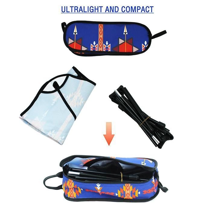 Compact Ultralight Folding Backpacking Chairs in a Carry Bag