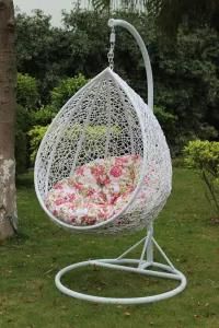 Outdoor Garden Rattan Wicker Furniture Hanging Egg Swing Chair