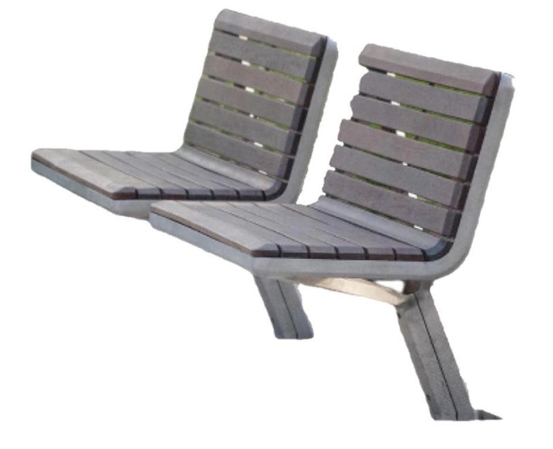 Custom Modern Wooden Armrests Park Furniture Bench European Chair