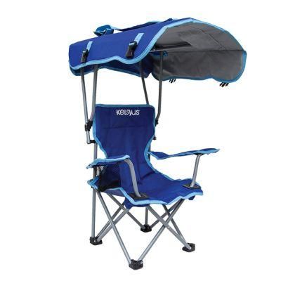 Kids Outdoor Canopy Chair with Umbrella for Camping, Tailgates, and Outdoor Events