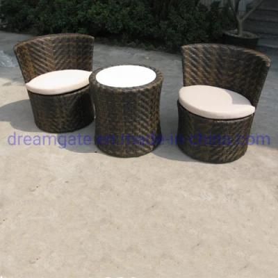 Modern Design Rattan Balcony Bistro Furniture Set