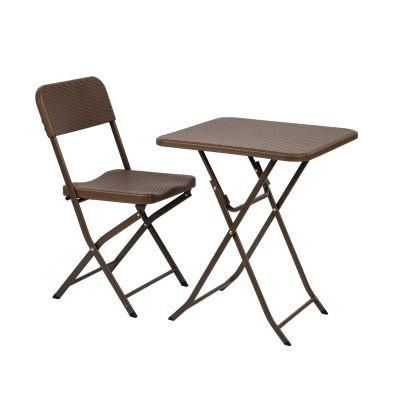 Plastic Coffee Chair/Rattern HDPE Chair/Assembled Outdoor Chair/Rattern PE Plastic Chair
