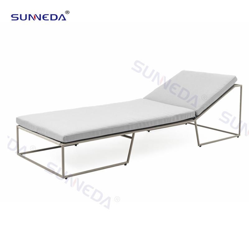 Lightweight Portable Aluminum Beach Outdoor Sun Chaise Lounge Chair
