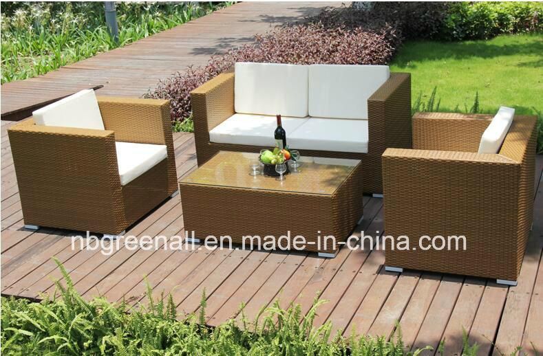 Economic Outdoor Hotel Patio Rattan Wicker Sofa Garden Furniture