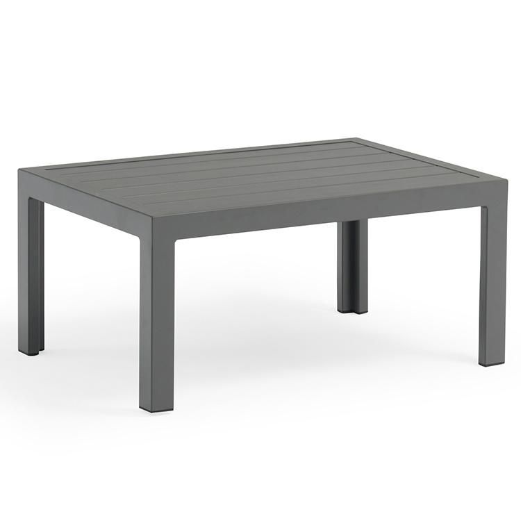 Leisure Weather Resistant Grey Color Garden Sofa Set Aluminum Outdoor Furniture for Hotel