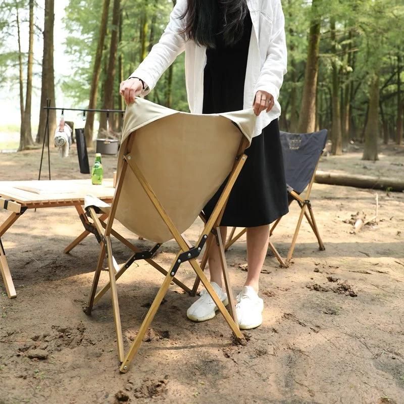 Luxury Outdoor Recliner Portable High-End Butterfly Chair Beech Portable