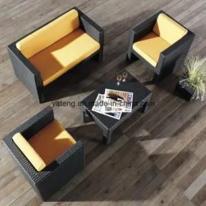 Cheap Patio Furniture modern Sofa Bed Waterprrof Rattan Furniture Sofa (YT195)