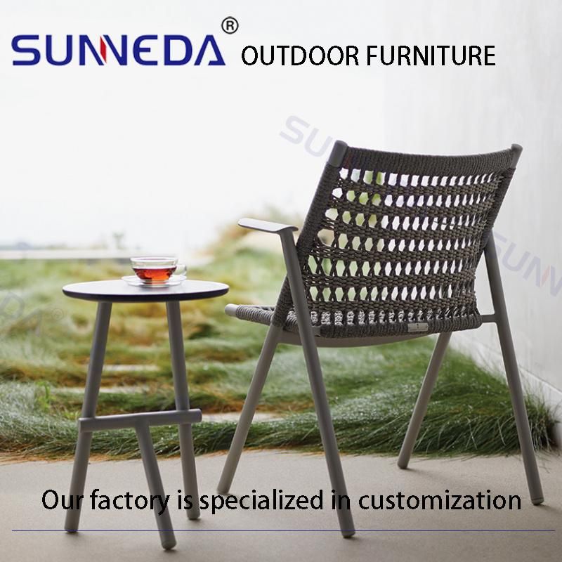 Home Garden Rain Proof Big Practical Useful Teak Wood Leg Sofa