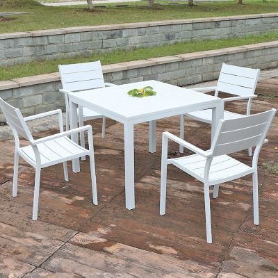 Wholesale Supplier Kd Design 8 Seater Garden Aluminum Outdoor Dining Set