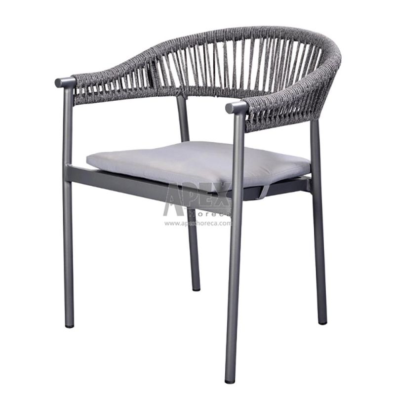Modern Dining Room Furniture Simple Stackable Chair Design Outdoor Armchair