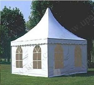 6X6 Aluminum Pagoda Pop-up Quad Event Tent