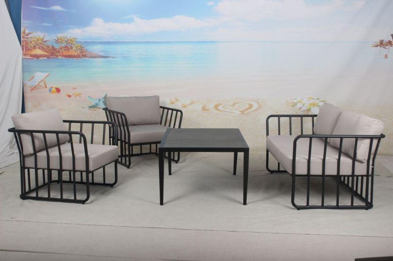 Only Aluminum Frame Powder Coating Garden Sofa Set Outdoor Furniture