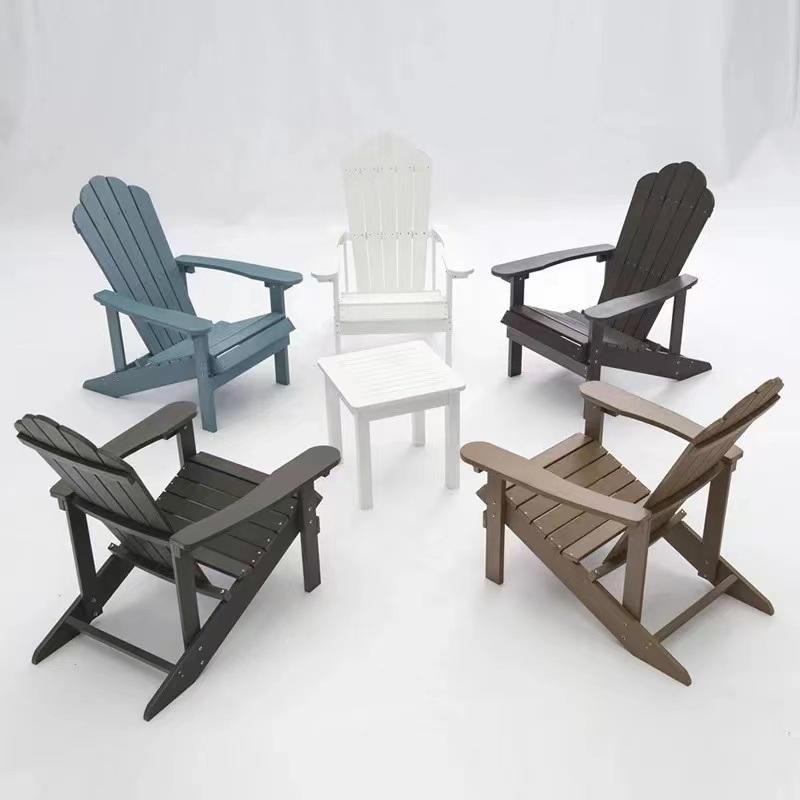 Good Quality Eco-Friendly Material Modern Wooden Garden Patio Lawn Adirondack Deck Folding Chair