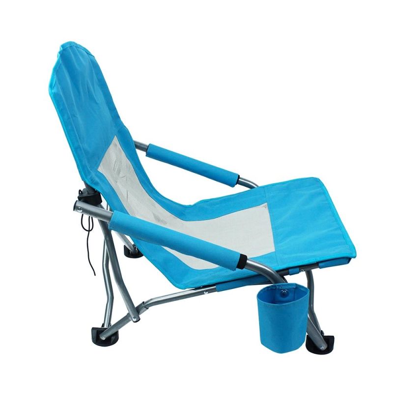 Blue Single Garden Folding Chair