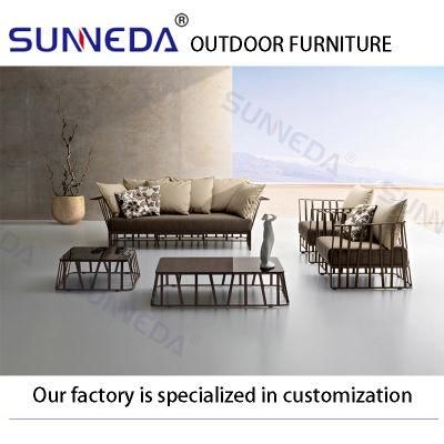 Cube Morden Outdoor Garden Upholstered Furnitures Creativity Sofa Set No Rule