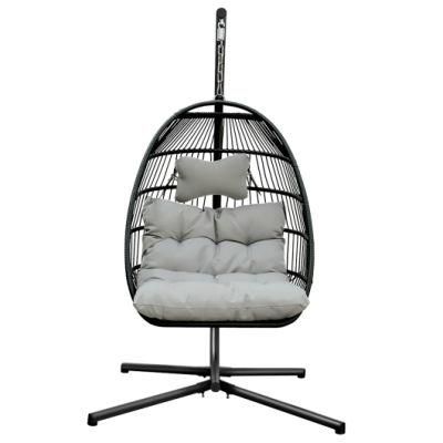 Patio Outdoor Wicker Hanging Chair Garden Furniture Rattan Furniture Swing