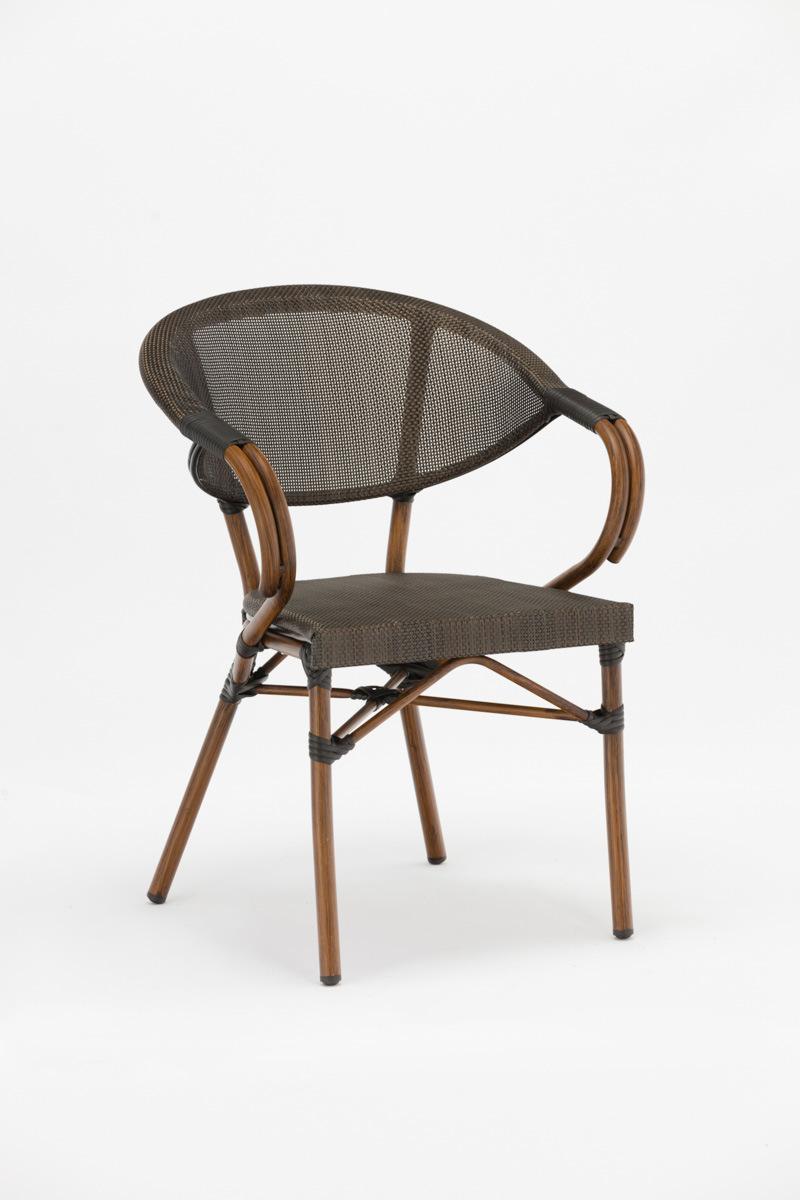 Textile Fabric Outdoor Cafe Chair