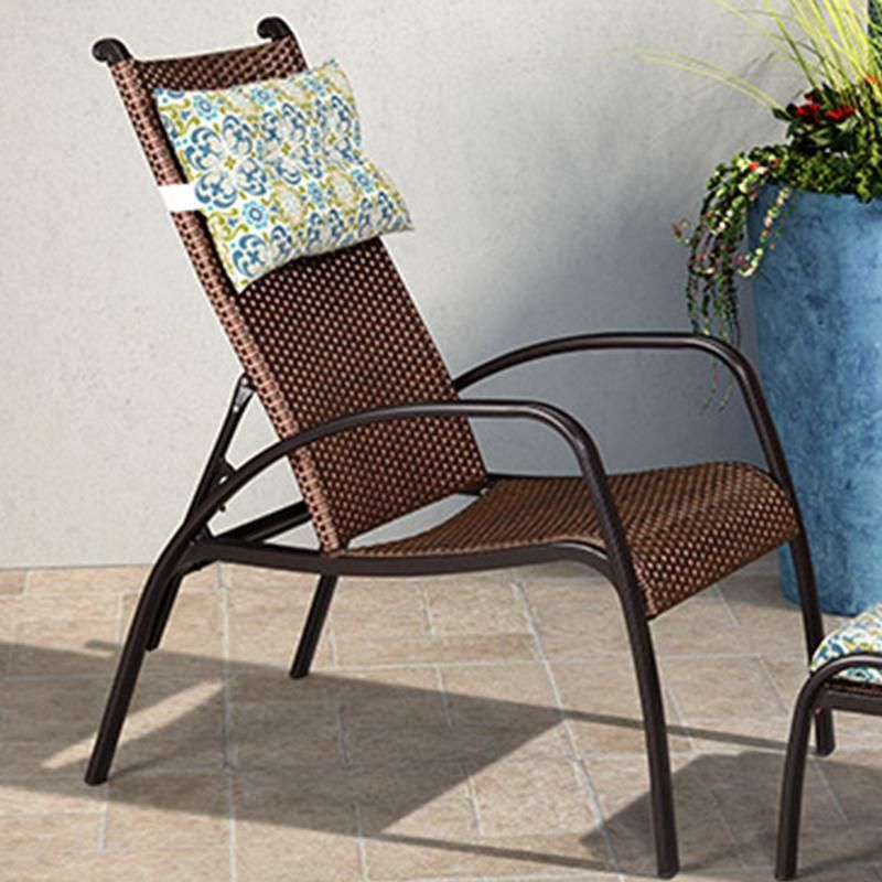 Outdoor and Indoor Patio Hotel Garden Rattan Lounge
