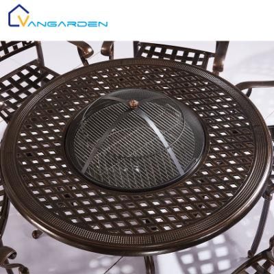 Outdoor Furniture for BBQ Set in Foshan Patio Furniture Restaurant