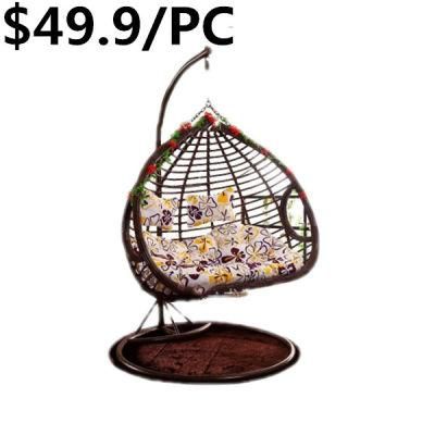 Modern Garden Outdoor Restaurant Dining Meeting Hanging Swing Chair