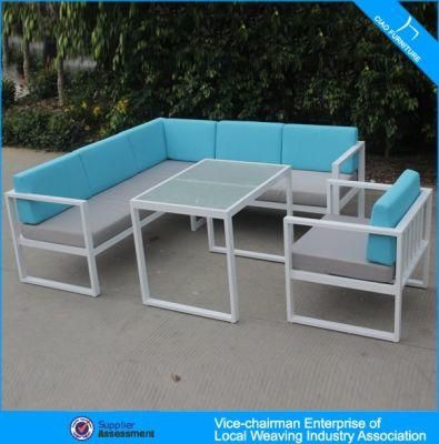 Aluminum Table Base Aluminum Sofa with Cushion