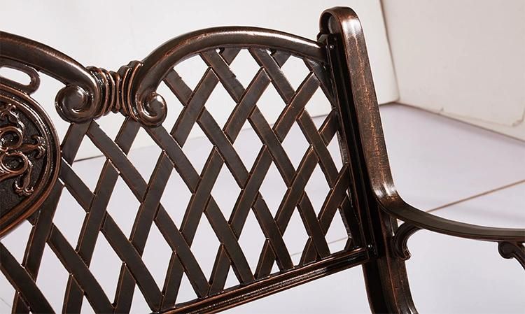 150cm in Length Aluminum Bench Chair Metal Outdoor for Park