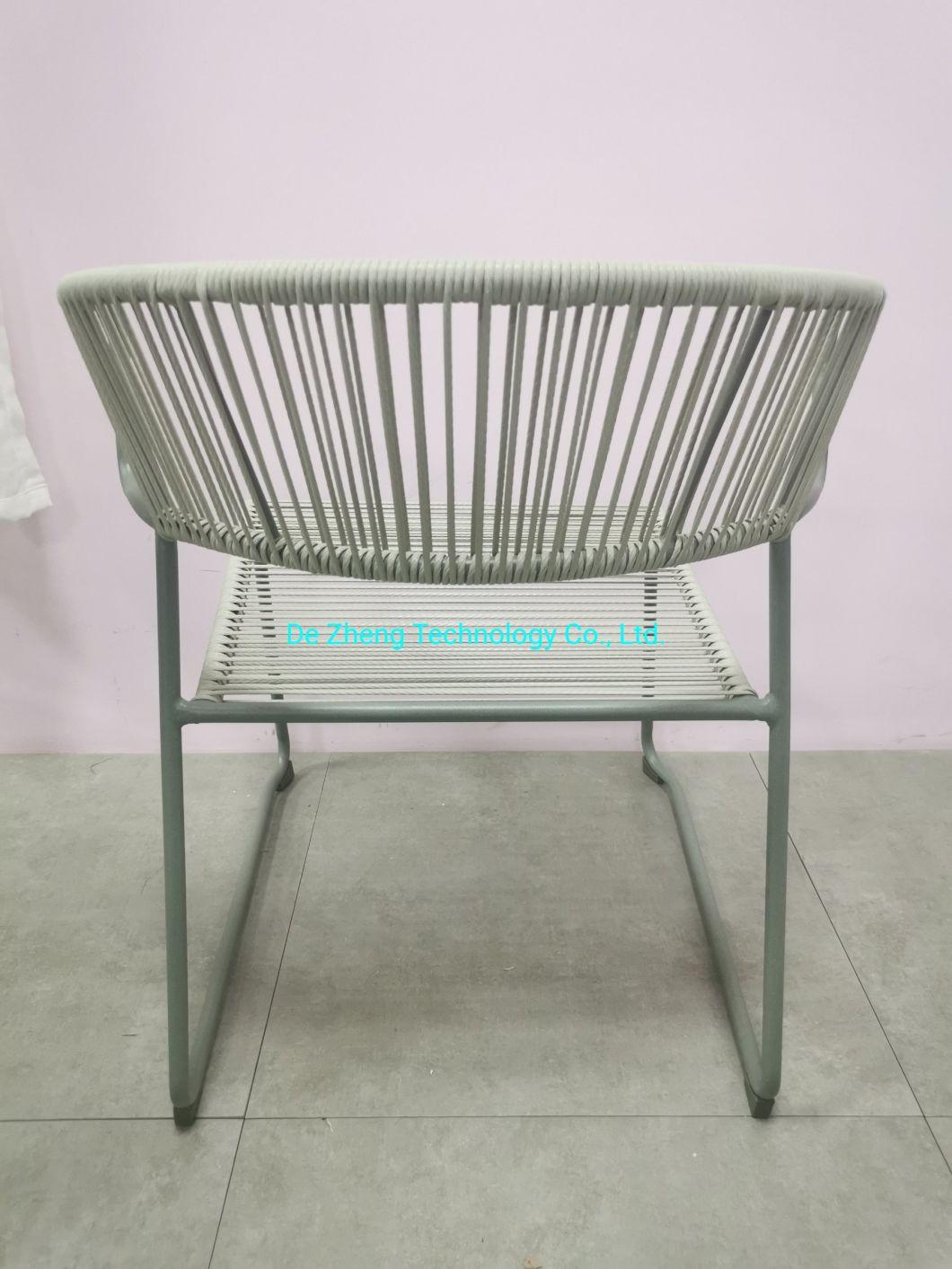 Factory Wholesale Garden PE Rattan Chair Balcony Restaurant Patio Furniture Set Outdoor Dining Chairs