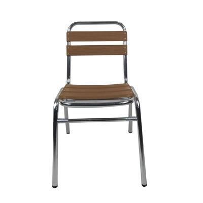 Street Outdoor White Ash Solid Wood Chair Outdoor Furniture