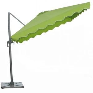 Outdoor Large Windproof Cantilever Umbrella Garden Pool Patio Heavy Duty Roma Umbrella