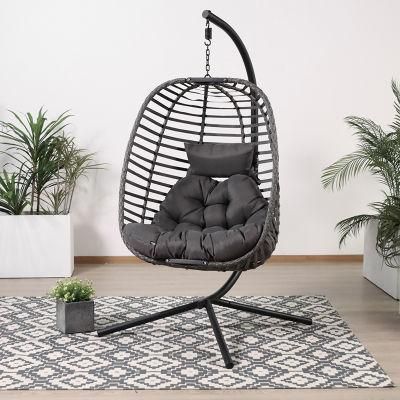 Metal Rotary OEM Foshan Hanging Swing Indoor Egg Hammock Chair Patio Swings New