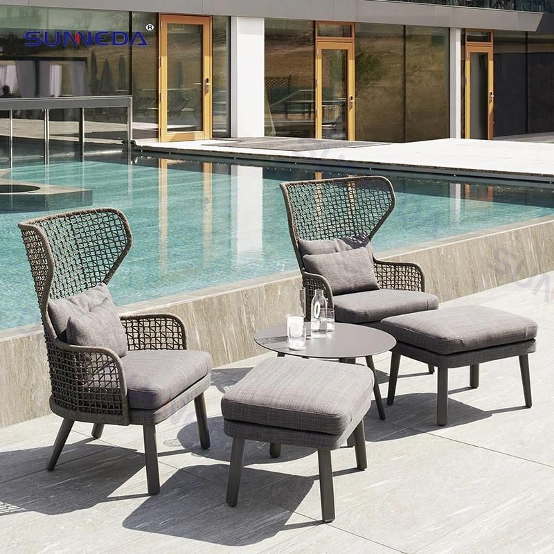 Garden Balcony Leisure Chair Set with High Quality Waterproof Fabric