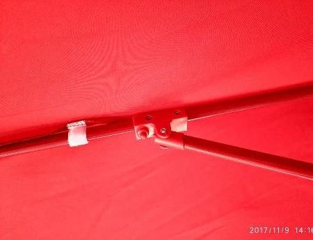2mx2m Customized Promotional Pation Garden Beach Outdoor Aluminum Round Parasol