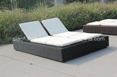 Rattan Furniture Double Sun Lounger