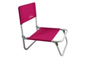 Low Seat Portable Beach Chair Folding Chair Pink