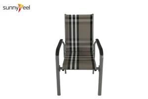 Outdoor Garden Home Textilene Dining Chair
