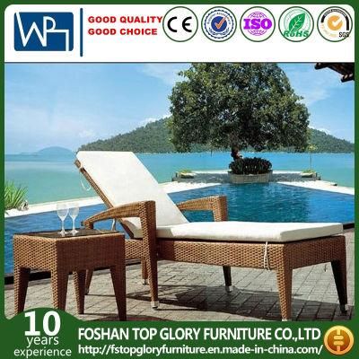 Outdoor Garden Rattan Leisure Lounger