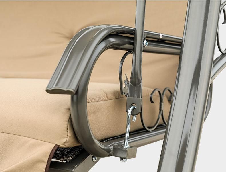 Garden Swing Chair Patio Swing Chair Bench Daybed with Cushion