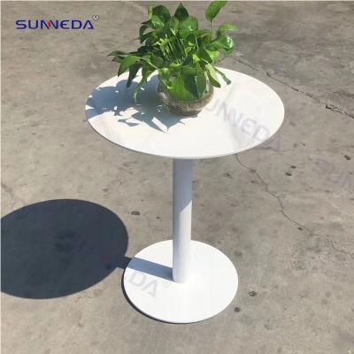 Top Quality Outdoor Garden Table Surface Rock Plate Solid Iron Plate