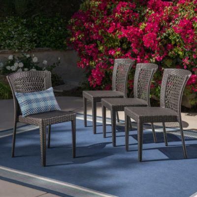 Top Quality Aluminum Frame Rattan Patio Conservatory Chairs Sets