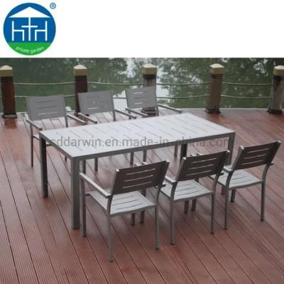 Stackable Competitive Polywood Garden Dining Outdoor Furniture Set